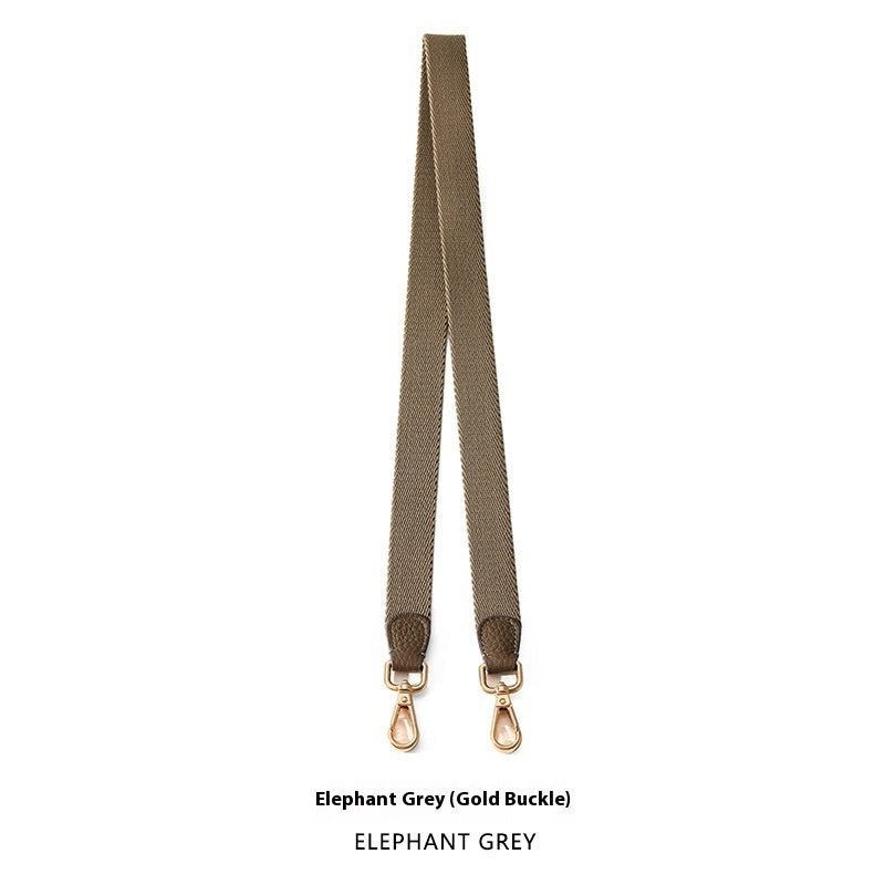 Canvas Broadband Solid Color Backpack Shoulder Strap Canvas Broadband Solid Color Backpack Shoulder Strap